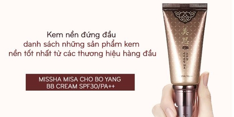 Kem nền thảo dược Đông Y Missha Misa CHO BO YANG BB CREAM SPF30/PA++ Kem nền thảo dược Đông Y Missha Misa CHO BO YANG BB CREAM SPF30/PA++