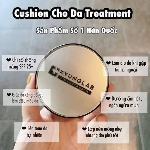 Phấn nước căng bóng che khuyết điểm tốt Kyung Lab Bio Cover Balm (có hóa đơn VAT) Phấn nước căng bóng che khuyết điểm tốt Kyung Lab Bio Cover Balm (có hóa đơn VAT)