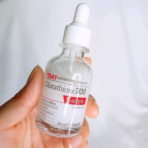 Huyết Thanh Trắng Da 7Day Whitening Program Glutathione 700 V-ample. Huyết Thanh Trắng Da 7Day Whitening Program Glutathione 700 V-ample.