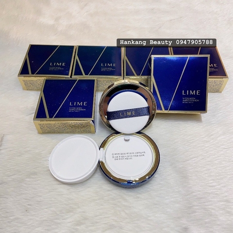 Phấn nước dưỡng trắng, kiềm dầu, che phủ hoàn hảo, lâu trôi Lime Cushion SPF50+ PA+++ Phấn nước dưỡng trắng, kiềm dầu, che phủ hoàn hảo, lâu trôi Lime Cushion SPF50+ PA+++