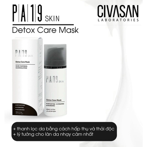 Mặt Nạ thải độc PA19 Detox Care Mask 120ml Mặt Nạ thải độc PA19 Detox Care Mask 120ml