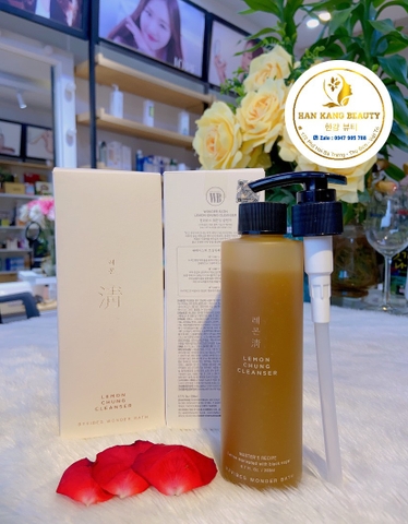 Sữa Rửa Mặt Lợi Khuẩn Sạch Sâu Đường Đen Lemon Chung Cleanser 200ml Sữa Rửa Mặt Lợi Khuẩn Sạch Sâu Đường Đen Lemon Chung Cleanser 200ml