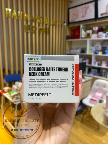 Kem Dưỡng Chống Lão Hóa Chuyên Sâu Cho Vùng Da Cổ Medi-Peel Naite Thread Neck Cream 100ml (có VAT)