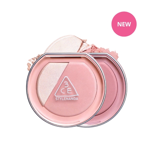 Phấn Má Hồng Và Highlight 3CE Blushlighter 4.3g