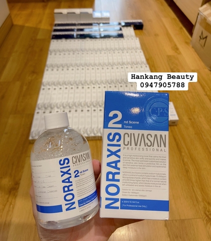 Toner Cấp Ẩm Sâu, Phục Hồi Da Nhạy Cảm Mỏng Yếu Civasan Noraxis 2nd Scene Toneo 300ml Toner Cấp Ẩm Sâu, Phục Hồi Da Nhạy Cảm Mỏng Yếu Civasan Noraxis 2nd Scene Toneo 300ml