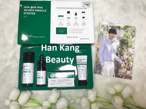 Bộ Dùng Thử Trị Mụn Some By Mi AHA- BHA-PHA 30 Days Miracle Set (4 Sản Phẩm) (Dùng được trong vừa vặn 30 ngày)