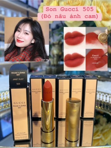 Son Lì Siêu Mịn Gucci Rouge À Lèvres Mat 3.5g