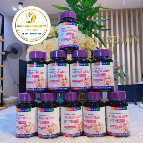 Viên Collagen Trắng Da Holidays Premium Quality Collagen White Viên Collagen Trắng Da Holidays Premium Quality Collagen White