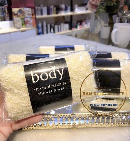 Bông tắm tẩy da chết dạng dây Aritaum Body Shower Towel Bông tắm tẩy da chết dạng dây Aritaum Body Shower Towel
