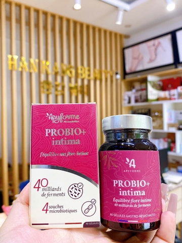 Men vi sinh phụ khoa thuần chay Apyforme Probio+ Intima 60 viên