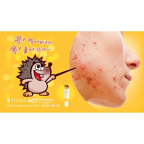 Serum trị mụn tái tạo da, trị sẹo, trị thâm-rỗ Tisha AC7 15ml Serum trị mụn tái tạo da, trị sẹo, trị thâm-rỗ Tisha AC7 15ml