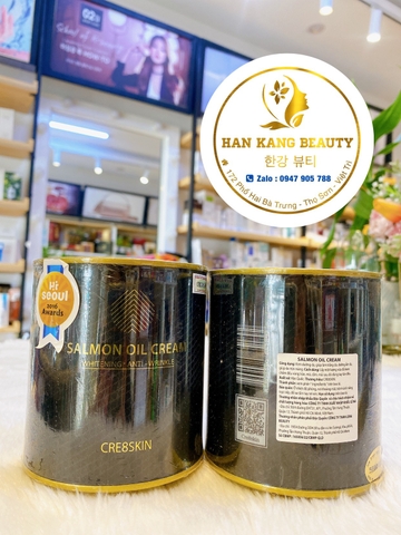 Kem dưỡng trắng da, chống lão hóa chiết xuất Dầu Cá Hồi Cre8skin Salmon Oil Cream