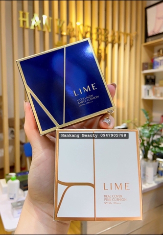 Phấn nước dưỡng trắng, kiềm dầu, che phủ hoàn hảo, lâu trôi Lime Cushion SPF50+ PA+++