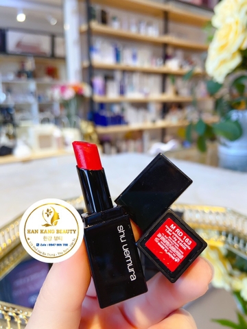 Son Shu Uemura Rouge Unlimited matte lipstick M RD163 Son Shu Uemura Rouge Unlimited matte lipstick M RD163