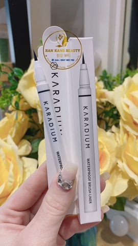 Bút dạ kẻ mắt không trôi trong nước Karadium Waterproof Brush Liner