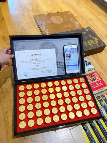 Đông Trùng Hạ Thảo Hàn Quốc Hộp Gỗ 60 Viên Samsung Đông Trùng Hạ Thảo Hàn Quốc Hộp Gỗ 60 Viên Samsung