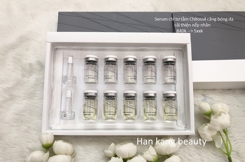 Serum chỉ tơ tằm Chitossil căng bóng da Serum chỉ tơ tằm Chitossil căng bóng da
