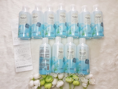 Nước tẩy trang The Saem healing tea garden cleansing water Nước tẩy trang The Saem healing tea garden cleansing water