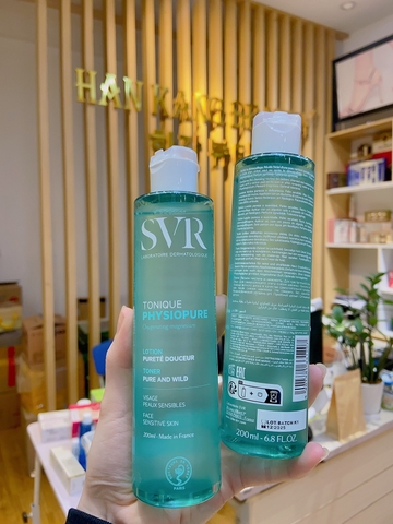 Nước hoa hồng cho da khô, nhạy cảm, mẩn đỏ SVR Tonique Physiopure 200ml Nước hoa hồng cho da khô, nhạy cảm, mẩn đỏ SVR Tonique Physiopure 200ml