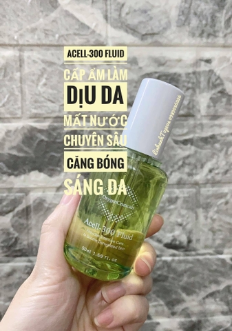 Serum Dưỡng Ẩm, Làm Dịu Căng Bóng Da Acell 300 Fluid Oxygen Ceuticals (có VAT) Serum Dưỡng Ẩm, Làm Dịu Căng Bóng Da Acell 300 Fluid Oxygen Ceuticals (có VAT)