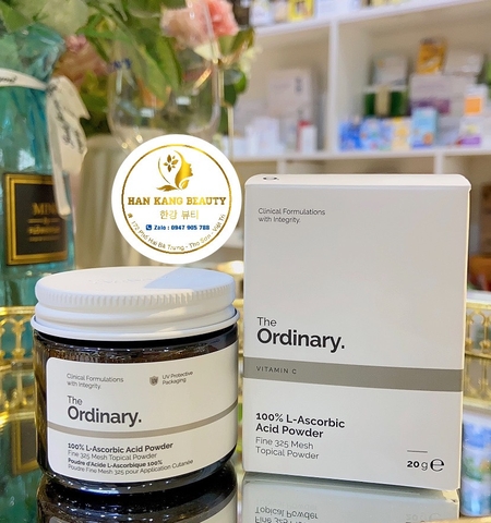 Bột Vitamin C dưỡng trắng da, trị thâm The Ordinary 100% L-Ascorbic Acid Powder Bột Vitamin C dưỡng trắng da, trị thâm The Ordinary 100% L-Ascorbic Acid Powder