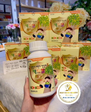 Viên uống tăng trưởng chiều cao Kwangdong 120 viên x 2 hộp Viên uống tăng trưởng chiều cao Kwangdong 120 viên x 2 hộp