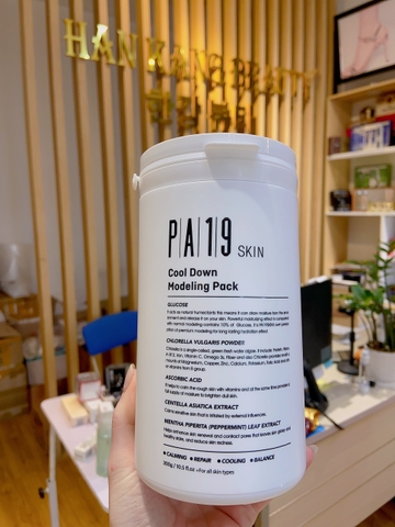 Mặt nạ làm dịu, giảm sưng đỏ, se khít lỗ chân lông PA19 Skin Cool Down Modeling Pack