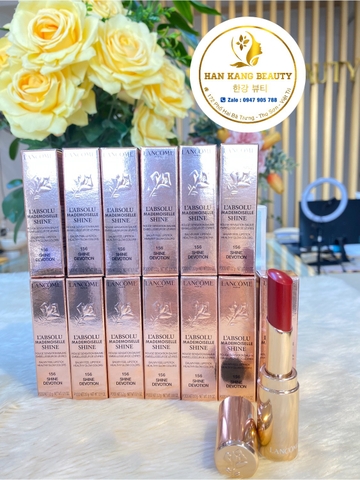 Son dưỡng có màu Lancome màu 156 Cam Cháy Pha Đỏ Son dưỡng có màu Lancome màu 156 Cam Cháy Pha Đỏ