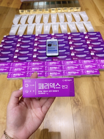 Kem bôi nhiệt miệng GC Peridex Hàn Quốc (mẫu mới nhất) Kem bôi nhiệt miệng GC Peridex Hàn Quốc (mẫu mới nhất)