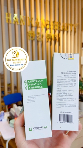 Serum trị mụn Kyung Lab Acnes Centella Asiatica Ampoule 50ml