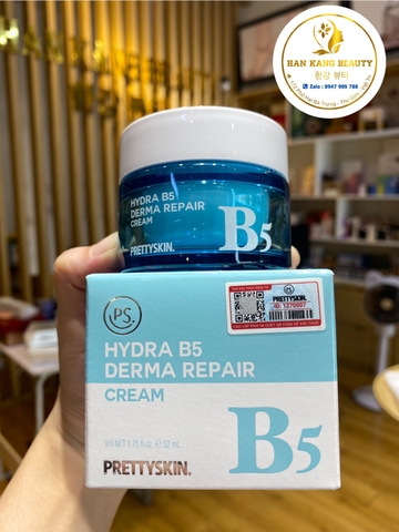 Kem Dưỡng Phục Hồi Trắng Da Pretty Skin Hydra B5 Derma Repair Cream  ( có VAT )