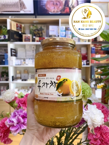 Mật ong chanh MASILRAON Honey Citron Tea lọ 1kg Mật ong chanh MASILRAON Honey Citron Tea lọ 1kg