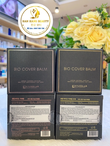 Phấn nước căng bóng che khuyết điểm tốt Kyung Lab Bio Cover Balm (có hóa đơn VAT)