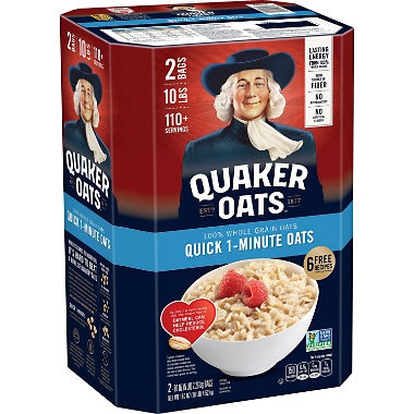 Quaker Quick 1 Minutes (4.54kg)