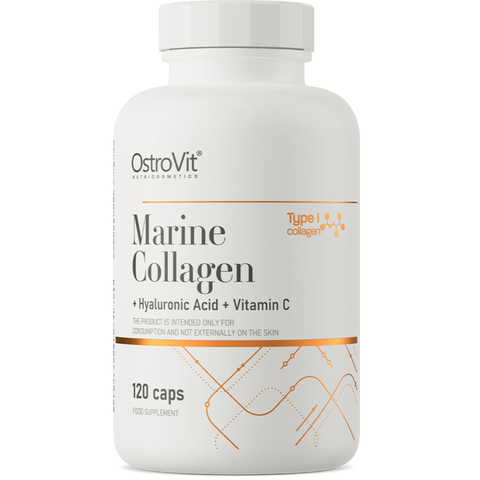 Ostrovit Marine Collagen + Hyaluronic Acid + Vitamin C Type I (120 Viên)