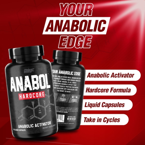 Nutrex Anabol Hardcore (60 Viên)