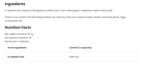 Ostrovit D.A.A 1000mg (120 Viên)