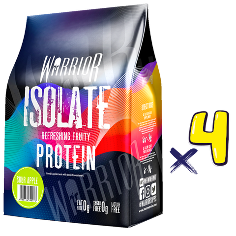 Warrior Fruity Clear Whey Isolate (2kg - 4 Túi)