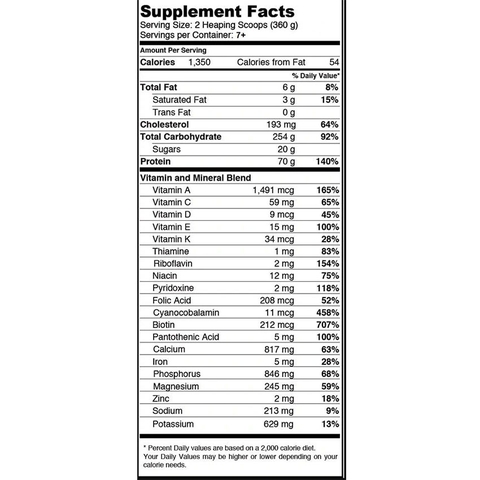 VX Mega Mass (6lbs)