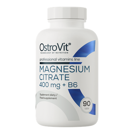 Ostrovit Magnesium Citrate 400mg + B6 (90 Viên)