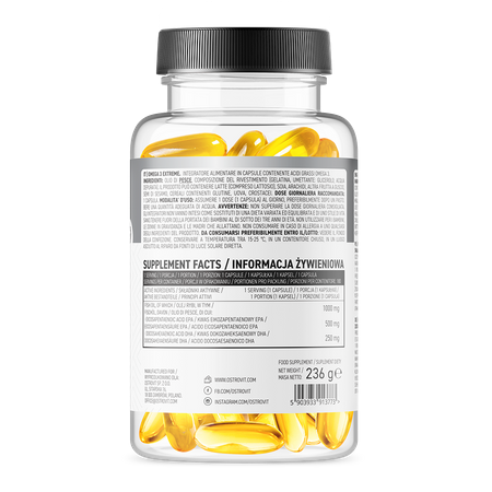 Ostrovit Omega 3 Extreme (180 Viên)