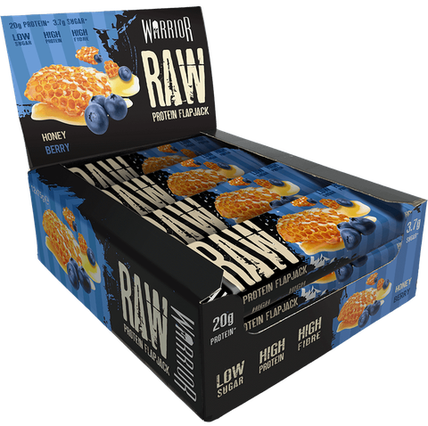 Warrior Raw Protein Flapjack (12 Thanh)