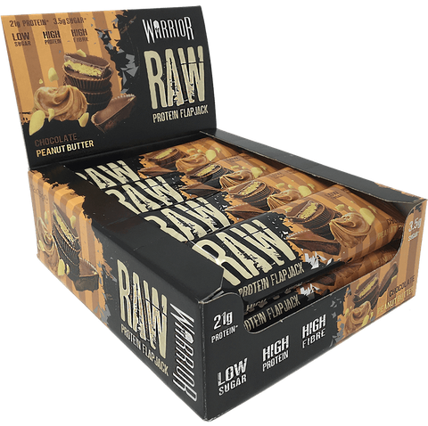 Warrior Raw Protein Flapjack (12 Thanh)