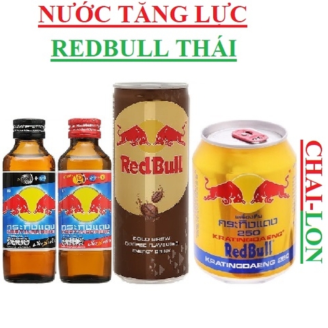 Nước tăng lực bò húc redbull thái lan