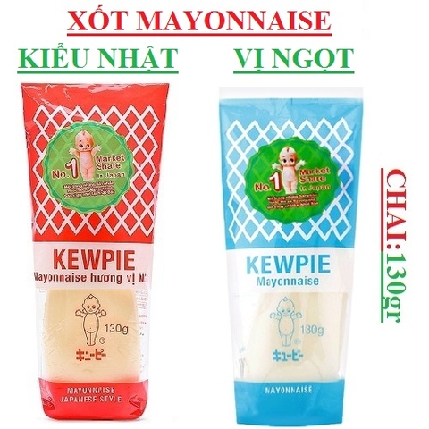 Xốt Mayonnaise  Kewpie chai 130g