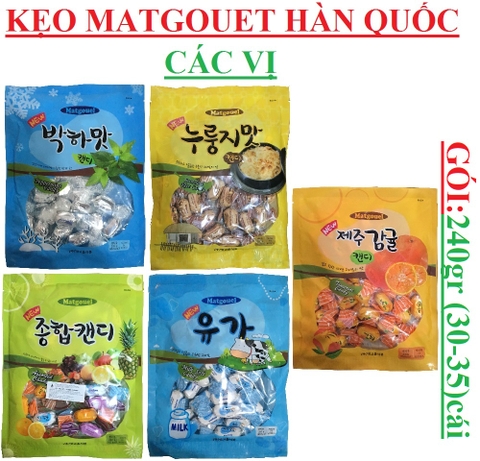 Kẹo Hàn quốc candy Korea Matgouel