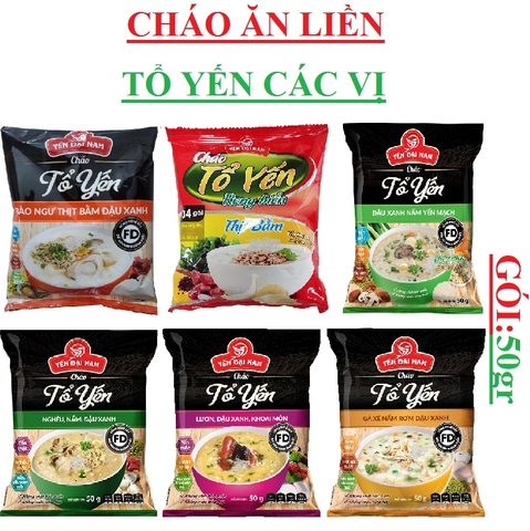 Cháo tổ yến Đại Nam LCfoods gói 50gr