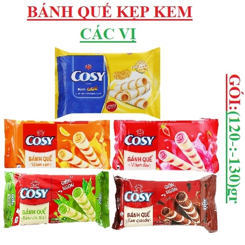 Bánh quế kẹp kem Cosy gói 126gr