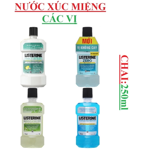 Nước xúc miệng Listerine Thái Lan chai 250ml