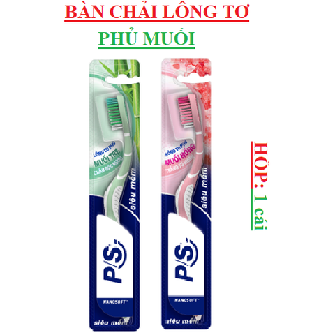 Bàn chải đánh răng lông tơ phủ muối P/S cái